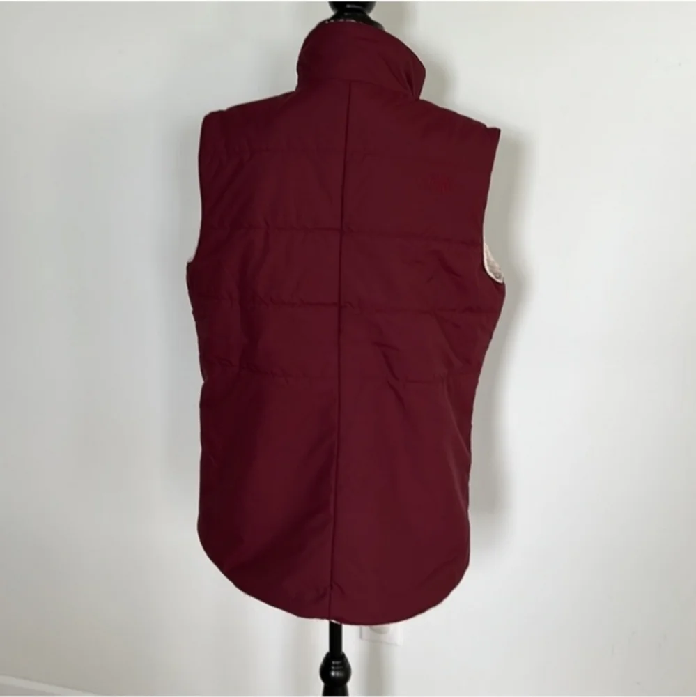 NWOT New North Face Merriewood Reversible Vest Sherpa Puffer Quilted Size Medium - Picture 4 of 13